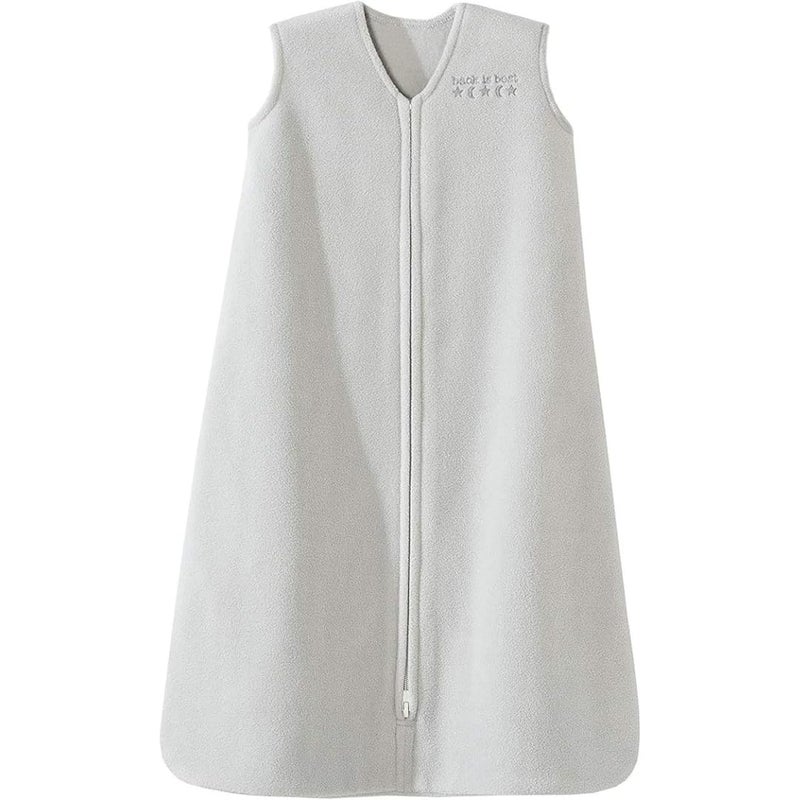 HALO Sleepsack Micro-Fleece Wearable Blanket, TOG 1.0, Grey, Medium - Image 1