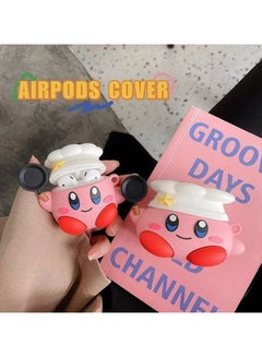 Generic For Bluetooth Headset Air Pods Pro 2 Generation Protective Case Kirby Protective Case Silicone Drop Resistant Waterproof Case  - Image 4