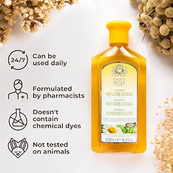 Intea Camomila Intea Blonde Highlights shampoo for blonde hair 250 ml - Image 4