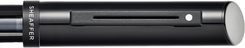 SHEAFFER قلم شيفر الأسود للخط العربي مع رأس متوسط وتفاصيل سوداء - Image 3