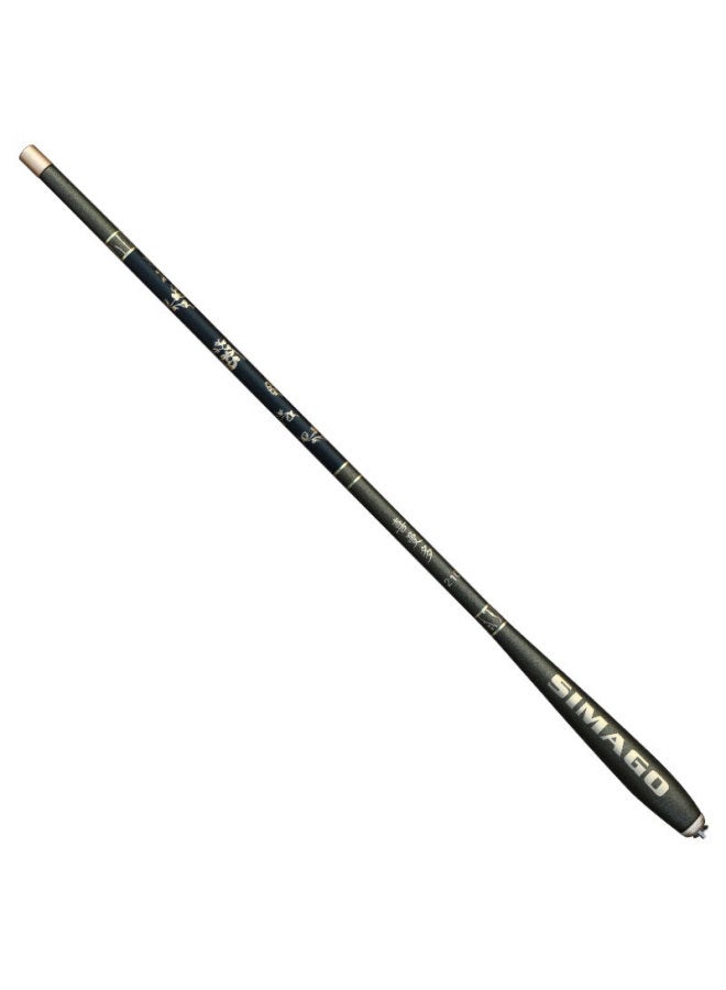 Simago Children's Fishing Rod, Mini Short Section Hand Rod Set, Carbon Fiber Fishing Pole, Kids' Special Carp Rod, 2.1 Meters