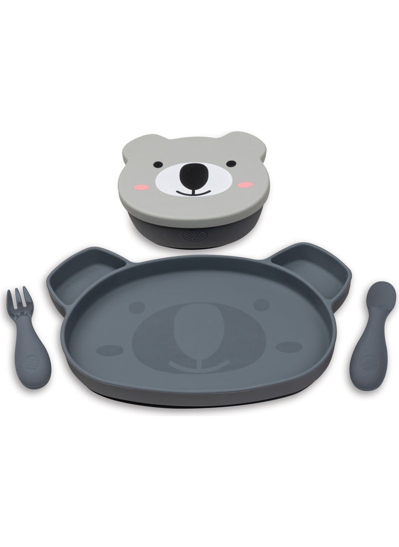 TUM TUM Silicone Feeding Set Kev Koala (5 Pieces)  - Image 1