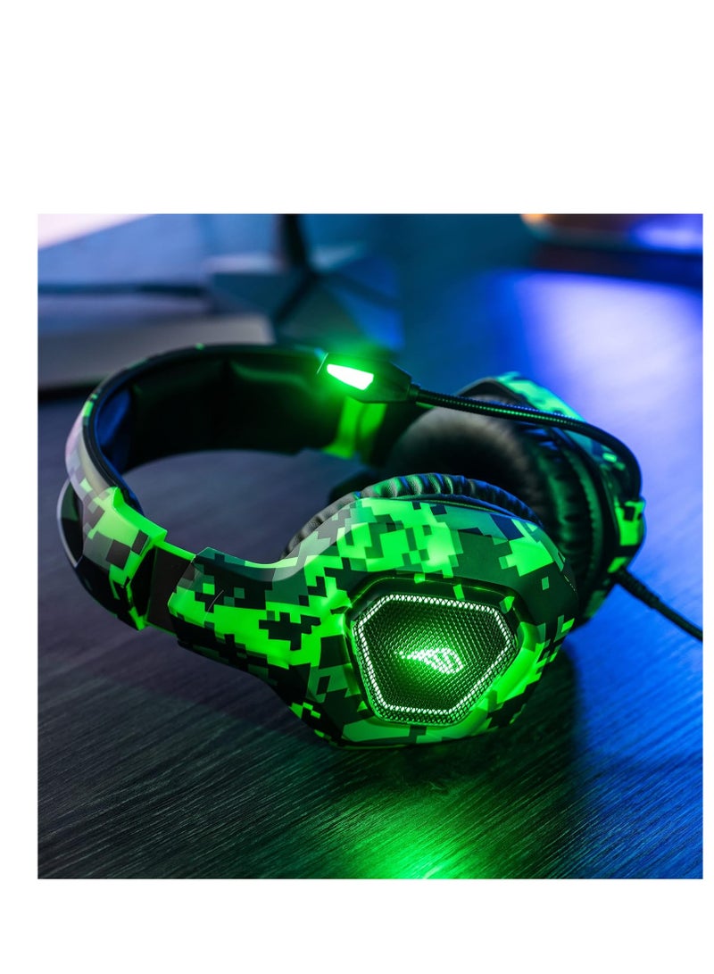 SureFire سماعة الألعاب SureFire 48821 Skirmish I سماعة PC ; بلاي ستيشن I سماعة ألعاب I 390غ I مع صوت ستيريو 2.0 وإضاءة LED I سماعة ألعاب I... - Image 5