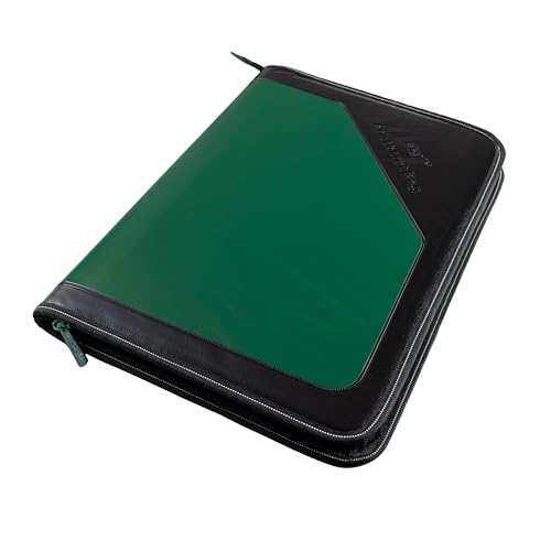 SPS PU Leather 24-Pocket A4 File Organizer – Professional Document Holder for Certificates, Legal Documents, Home, Office, School Use (Green) - Image 2