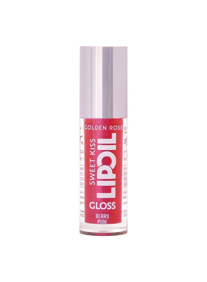 Golden Rose Sweet Kiss Lip Oil Gloss No:03 Berry Pink - Image 1