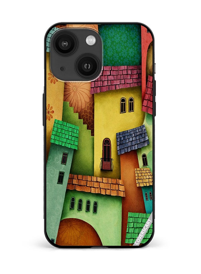 Protective Case Cover For Apple iPhone 14 Plus Home Design Multicolour
