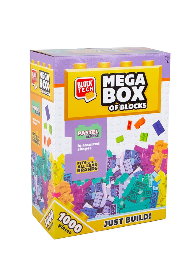 RMS 1000 Assorted Blocks- Primary/ Pastel/ Neon – Fun Kids Toy, Interactive Playtime & Gift Item - Image 4