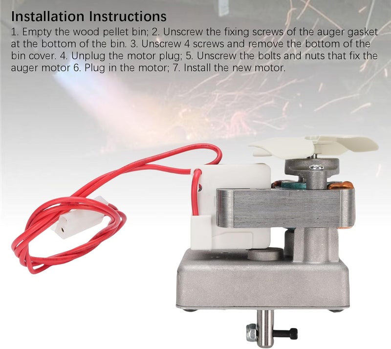 [Category latest innovation] AUNMAS 1.6RPM 120V 60Hz 2Poles Auger Drive Motor, Stainless Steel Plastic Auger Motor Replacement Parts for Traegers, Campchef Durable for repeated use Rare market product New to market Money saving choice Store exclusive only Limited remaining units Multi-scene application Latest available item Recommended by Saudi locals Designed per consumer needs Fine craftsmanship Home practical item Fit all Gulf countries Indoor & outdoor usable Ideal for home use Fresh stock in Customized for Gulf demands First batch available High demand product Exclusive deal New batch restock Meet international specs Designed for KSA market Easy to carry - Image 5