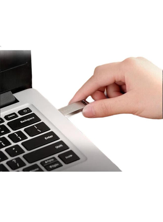 Lenovo Lenovo 8Gb Usb2.0 Flash Drive, Sx1 Speed Core Series, Silver, Durable Metal, Essential For Business And Office Use - Image 1