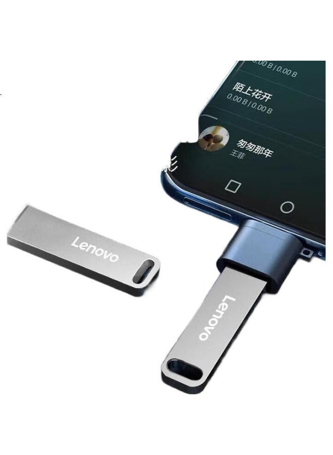 Lenovo Lenovo 8Gb Usb2.0 Flash Drive, Sx1 Speed Core Series, Silver, Durable Metal, Essential For Business And Office Use - Image 3