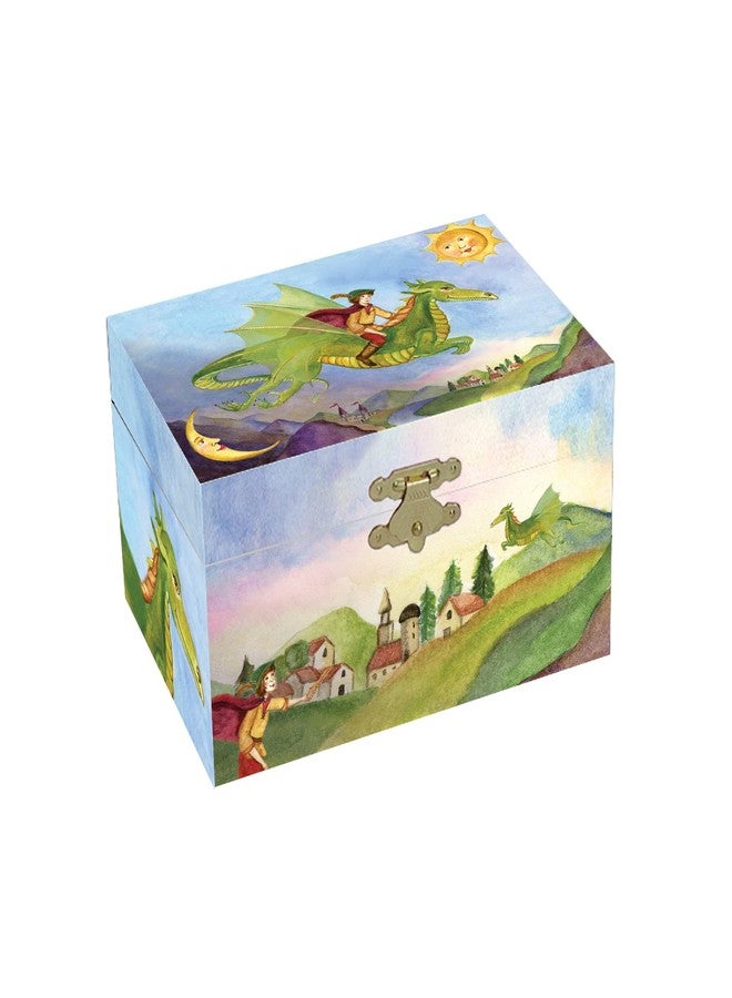 Enchantmints Playful Dragon Musical Jewelry Box for Girls & Boys Dragon Spins to "The Sorcerer's Apprentice" Treasure Storage - Image 2