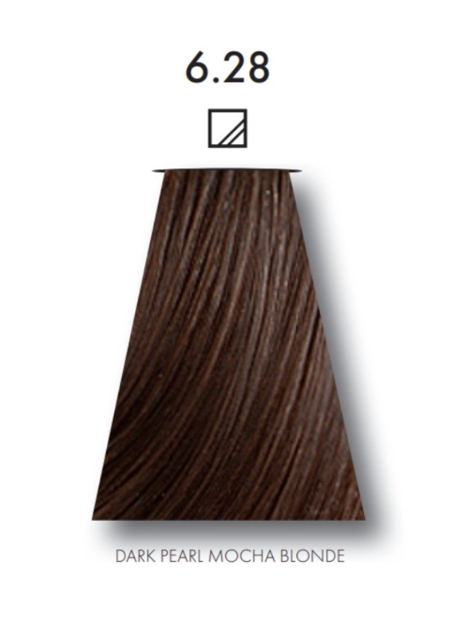 كين صبغة شعر من تينتا كيون رقم 6.28 لون أشقر لؤلؤي داكن موكا - Image 2