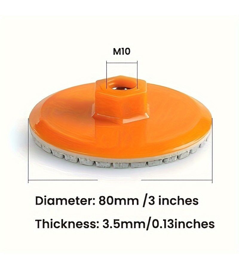 1 Piece 3 Inch Stone Grinding And Polishing Discs For Glass Tile - Image 3