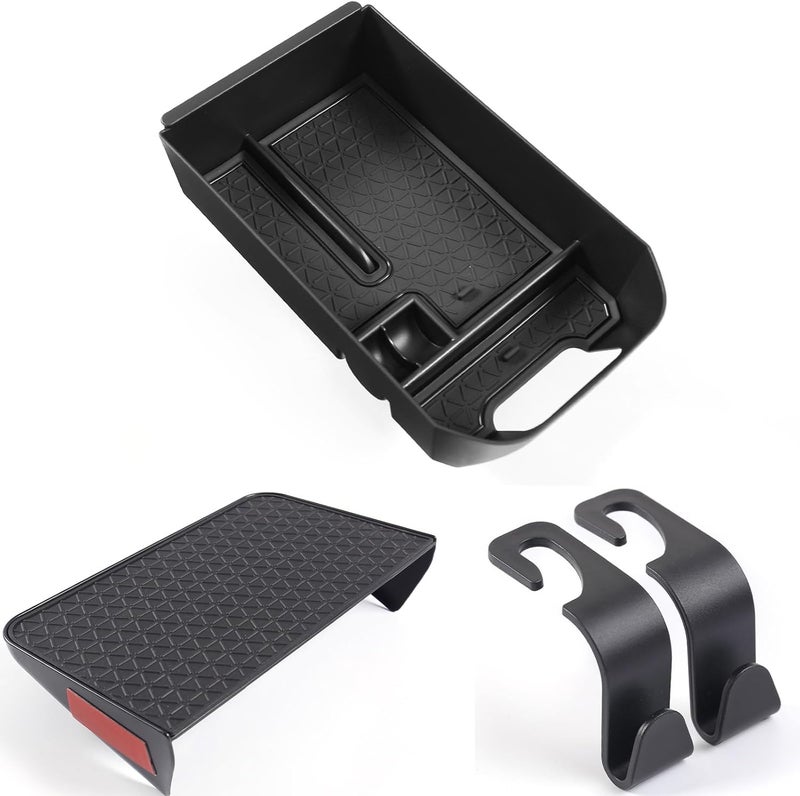 YAKANEY 4 PCS Center Console Organizer for Toyota RAV4 - Image 1