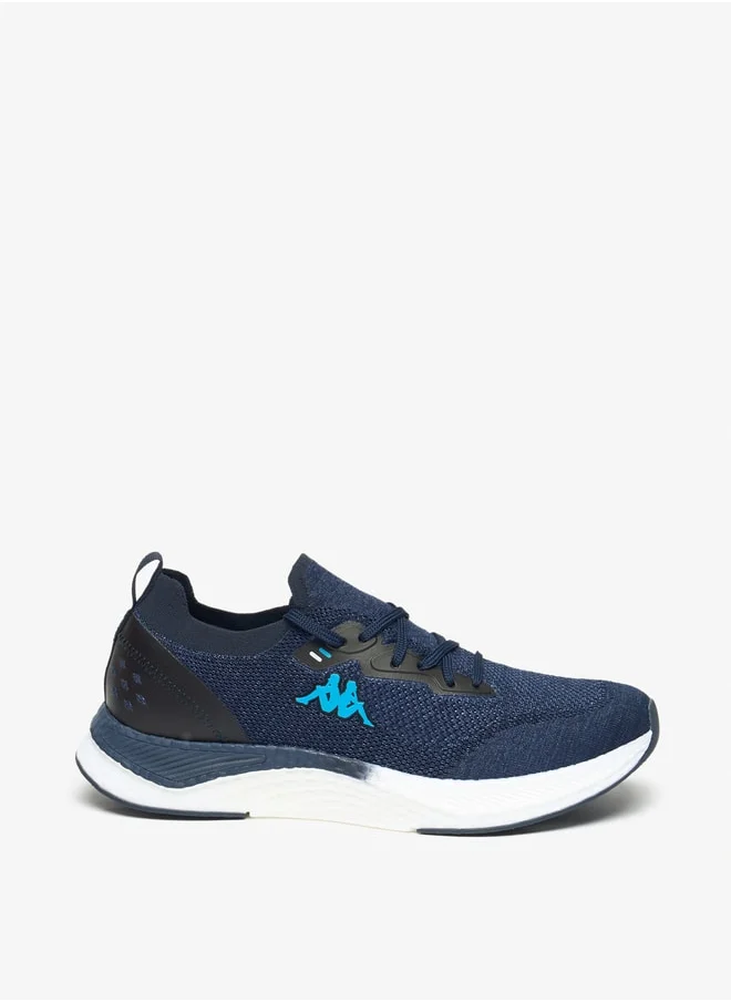 Kappa Men's Logo Detail Sports Shoes with Lace-Up Closure