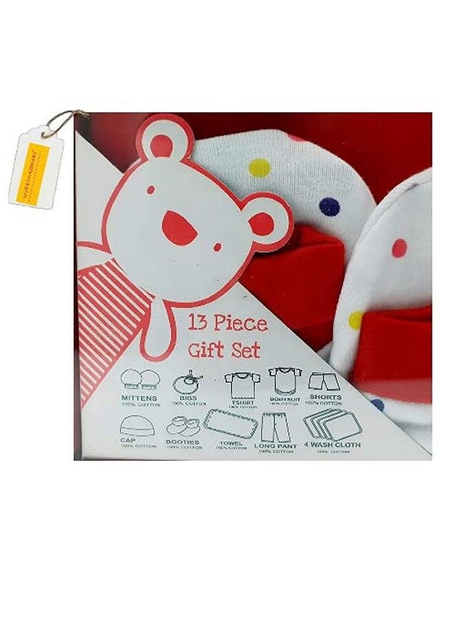 13 Pieces Unisex Baby Gift Setnewborn (Red) - pzsku/Z7F92BDD60427B2324A88Z/45/_/1692786098/038806f4-d3fe-4ecf-b0a6-131d87d6ac86