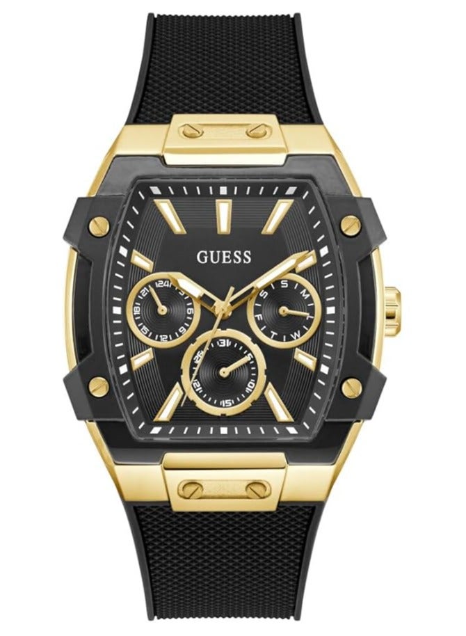 جس ساعة GUESS GT فونيكس GW0956G2 للرجال بسوار سيليكون - Image 1