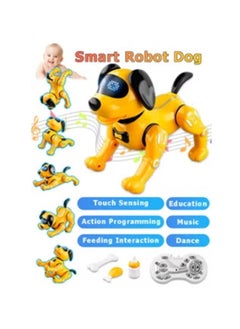 Beauenty Remote Control Robot Dog - RC Imitate Pet Dog - Music, Dance, Action Programming, Touch Interaction - Smart Puppy - Kid Toy  - Image 1
