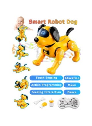 Remote Control Robot Dog - RC Imitate Pet Dog - Music, Dance, Action Programming, Touch Interaction - Smart Puppy - Kid Toy - pzsku/Z7F92E382E07AB32FD689Z/45/1746212937/7907ccb8-49b0-4468-a5fa-1d1d66f07fd6