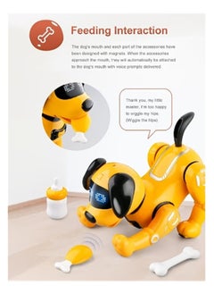 Beauenty Remote Control Robot Dog - RC Imitate Pet Dog - Music, Dance, Action Programming, Touch Interaction - Smart Puppy - Kid Toy  - Image 3