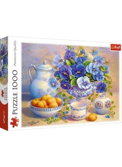 Trefl Red 1000 Piece Puzzle  Blue BouquetDdfa  - Image 2