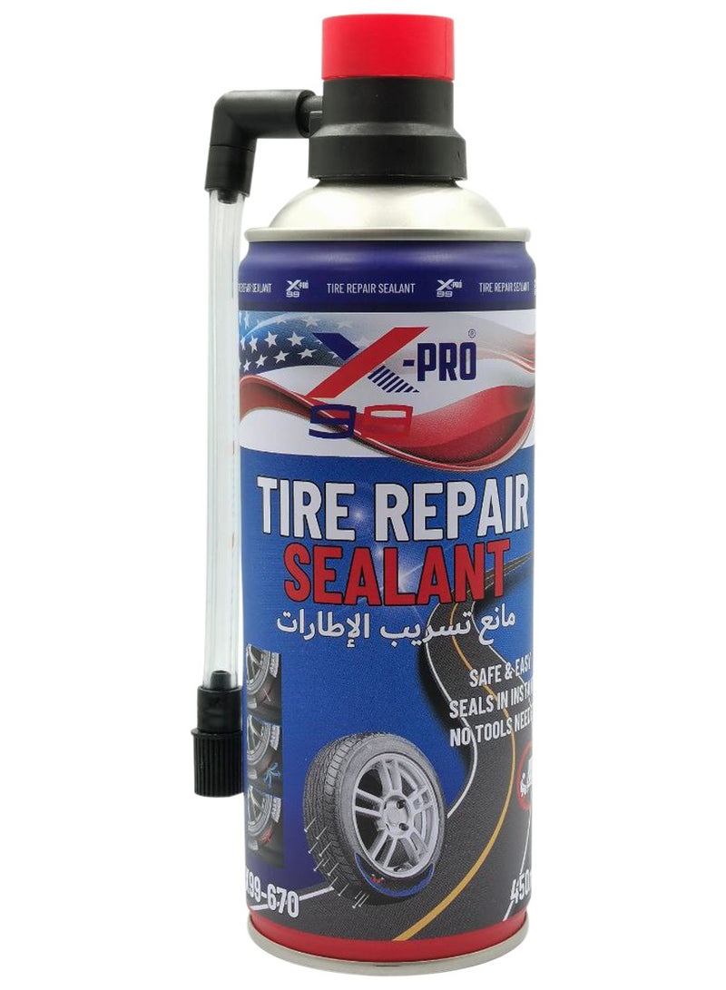 Xpro Combo - Buy 3PC Tire Repair Sealant - Fast-Acting Puncture Fix, Ideal for Cars, Bikes, and Motorcycles, 450ml X99-670 - Image 2