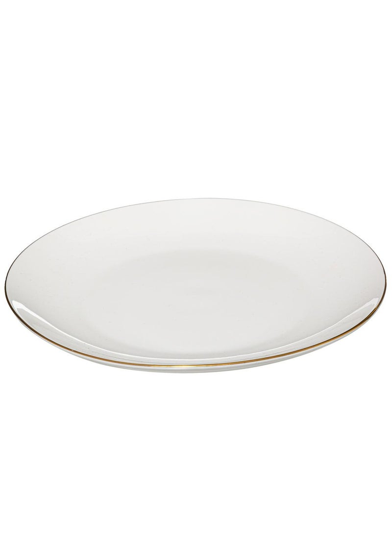 LOFT DINNER PLATE,D27XH4CMS,WHITE,PORCELAINE,SET OF 6-154861 - Image 5