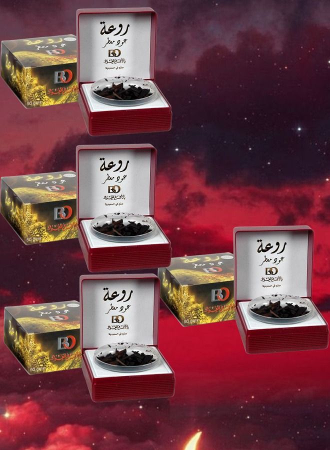 بانافع 4 قطع بخور عود روعة 50 جرم