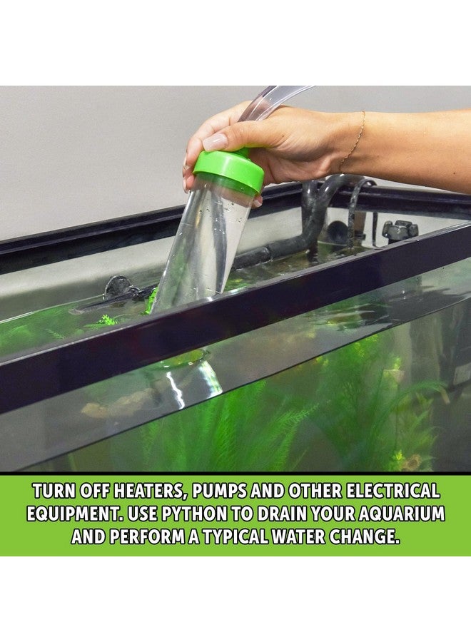 Python No Spill Clean and Fill Aquarium Maintenance System, Gravel Cleaner and Water Changer, 25 Foot - Image 3
