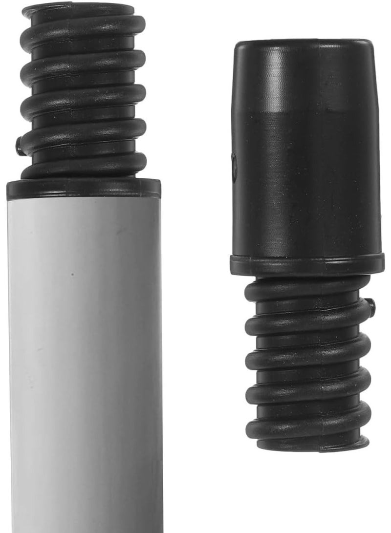Plastic Broom Extension - 10-Piece Broom and Mop Handle Adapter Set - Threaded and Durable for Attaching and Extending Broom Pole - Image 2