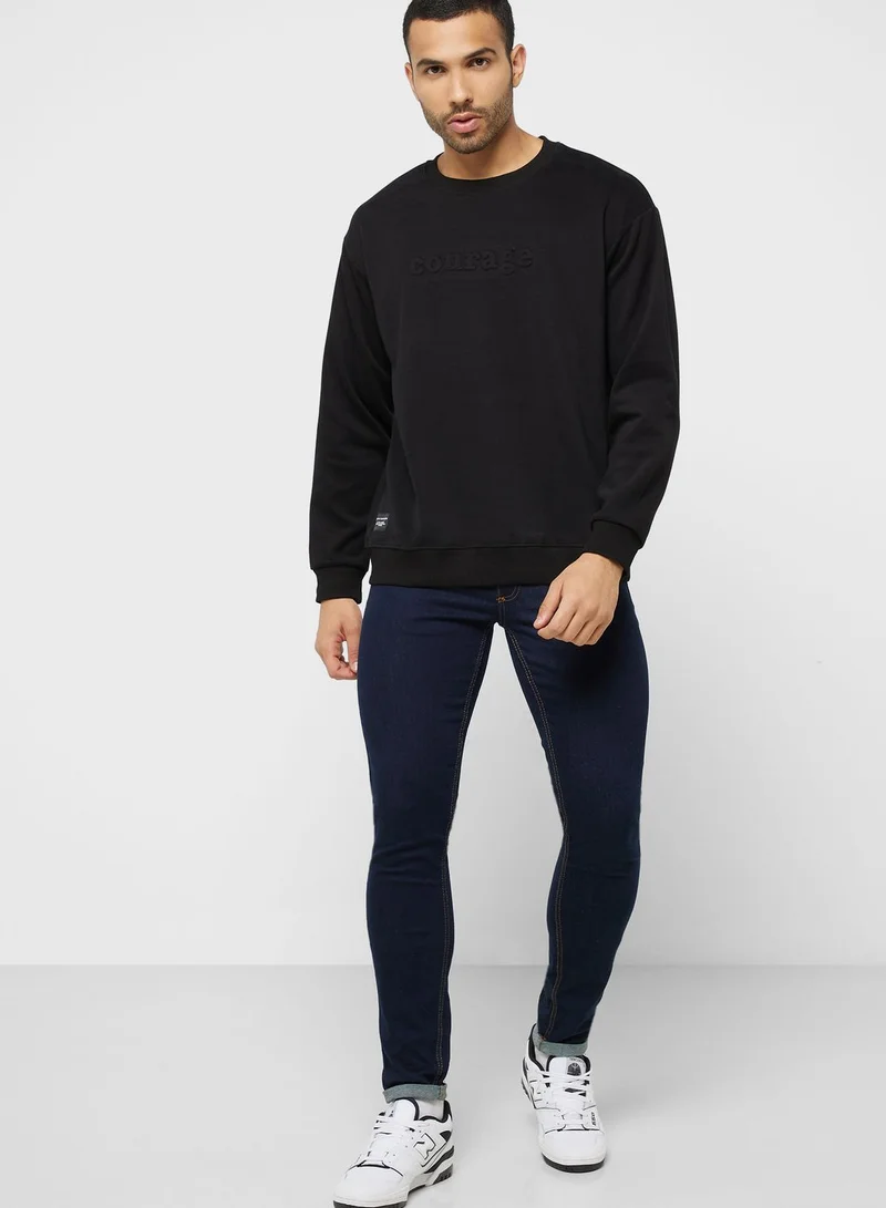 Seventy Five Slogan Sweatshirt