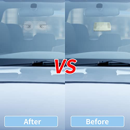 Allinko EZ Pass Holder for Windshield, Fits Most US States Toll Pass, Visor Accessories, Easy to Install and Remove, with Strong Suction Cups & 4pcs Mounting Strips, Holder for IPass, FasTrak, SunPass - Image 5