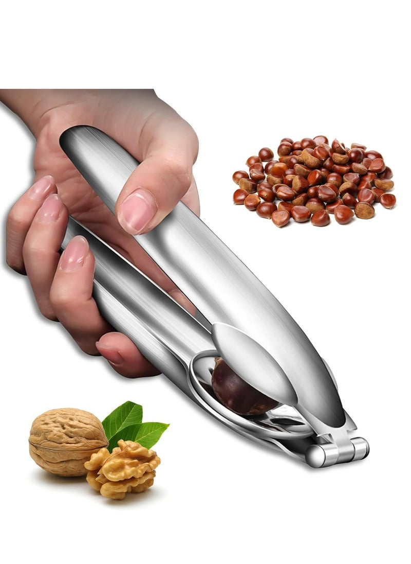 Oasisgalore Stainless Steel Chestnut Cutter, Opener, Cracker, Peeler, Nut Cutter Tool  - Image 1