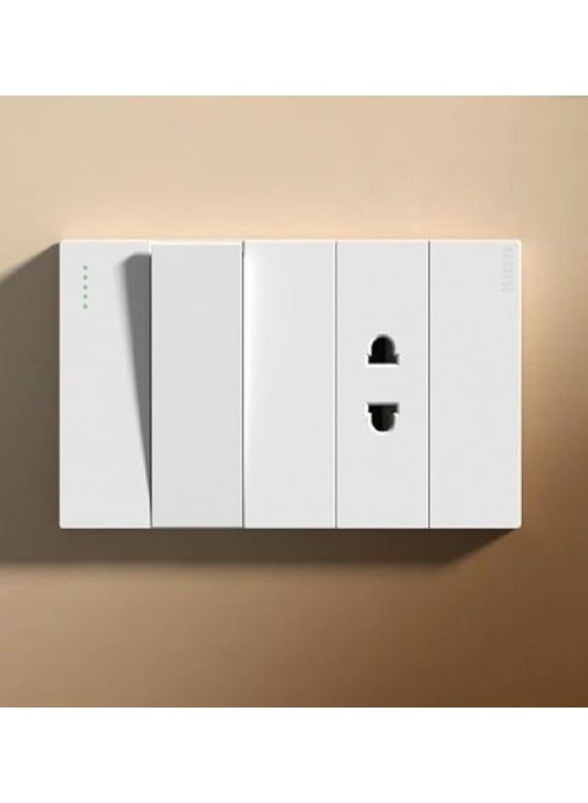 KION Electric Finishing Package 25 White Wedges, 25 Chassis, 20 Switches, 20 Spikes, 35 Plugs, 2 Shower Bits, 2 Phone Bits, 1 Bell Button (White) - Image 3