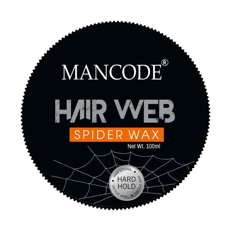 MAN CODE Mancode Spider Hair Web Wax for Men  100ML  Extra LongLasting Powerful 24Hour Strong Hold  Enhances Hair Volume  Texture  NonSticky Glossy  Stylish Look  - Image 2