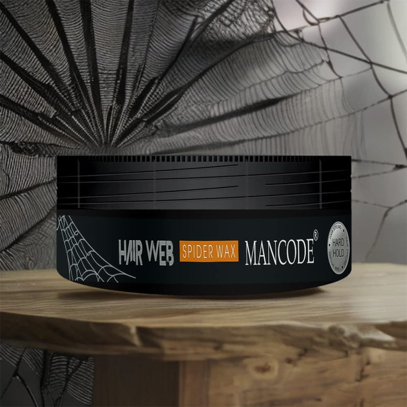 MAN CODE Mancode Spider Hair Web Wax for Men  100ML  Extra LongLasting Powerful 24Hour Strong Hold  Enhances Hair Volume  Texture  NonSticky Glossy  Stylish Look  - Image 4