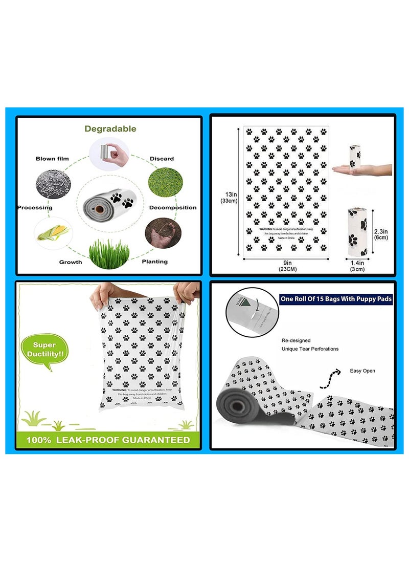 JOCHAPA Jochapa Puppy Training Puppy Pads for Dogs, Pets, Cat - Puppy Pad Anti-Slip Potty Absorbent Poo Bags for Indoor Toilet - Housebreaking Puppies Leakproof Disposable Large Pets Mats  - Image 3