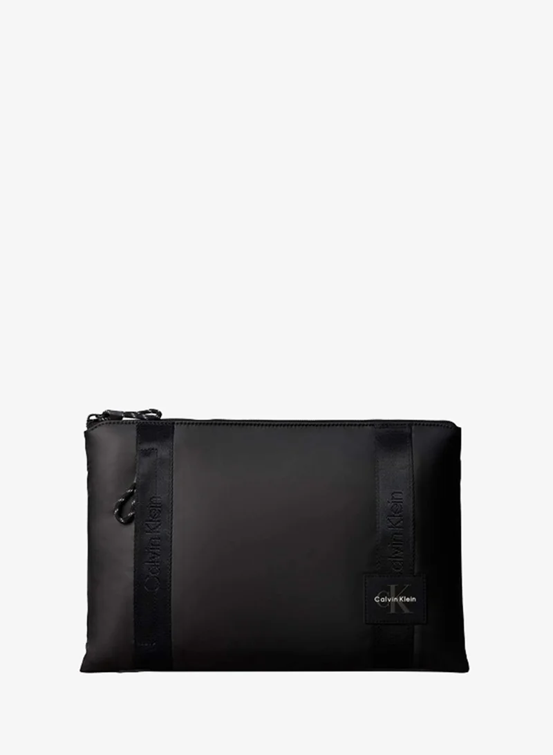 Calvin Klein Monologo Patch Laptop Sleeve