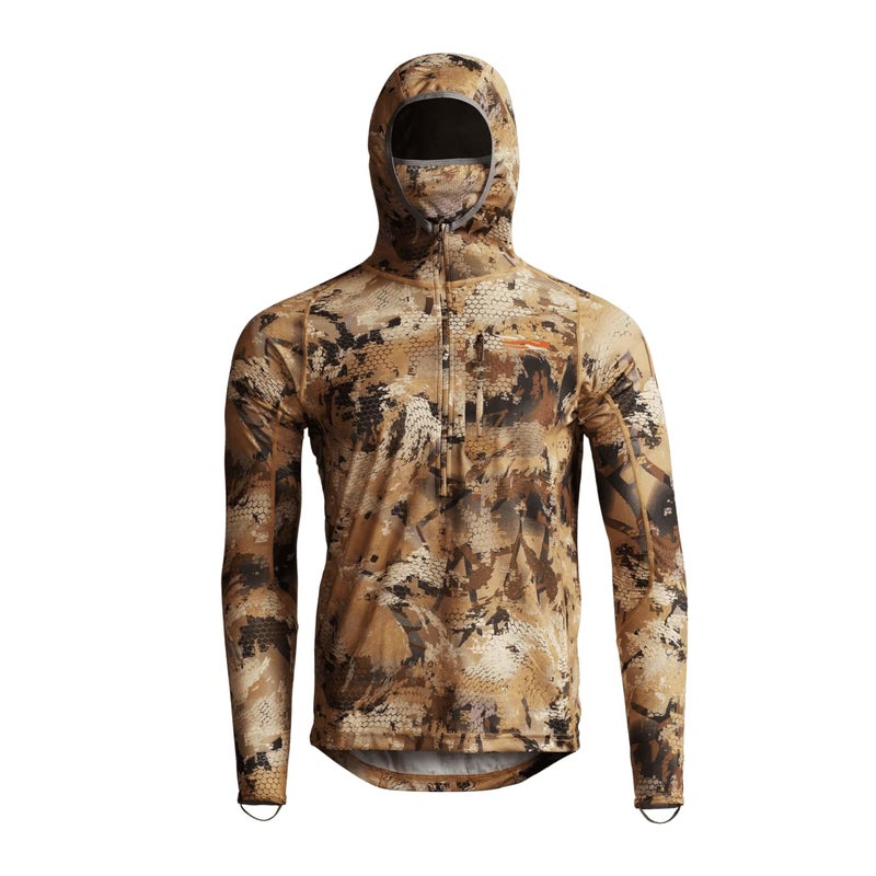 SITKA Core Lightweight Hoodie - Lightweight Quick Dry Hunting Mens Camo Sweatshirt, Optifade Waterfowl Marsh, 3XL - Image 1
