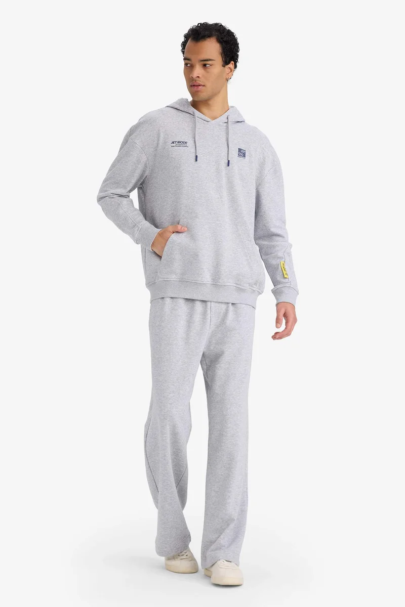 DeFacto Boxy Fit Long Sleeve Hoodie