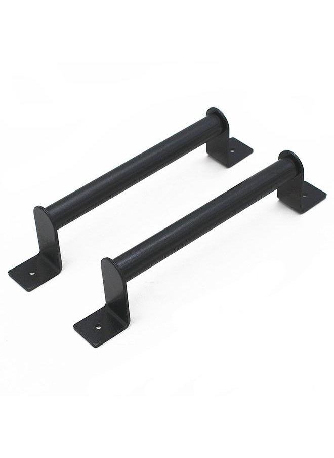 Generic Barn Door Handles,Black Gate Handle Set (Pack of 2), Door Pull Handle for Sliding Barn Door Gate Cabinet Closet Drawer-229mm  - Image 1