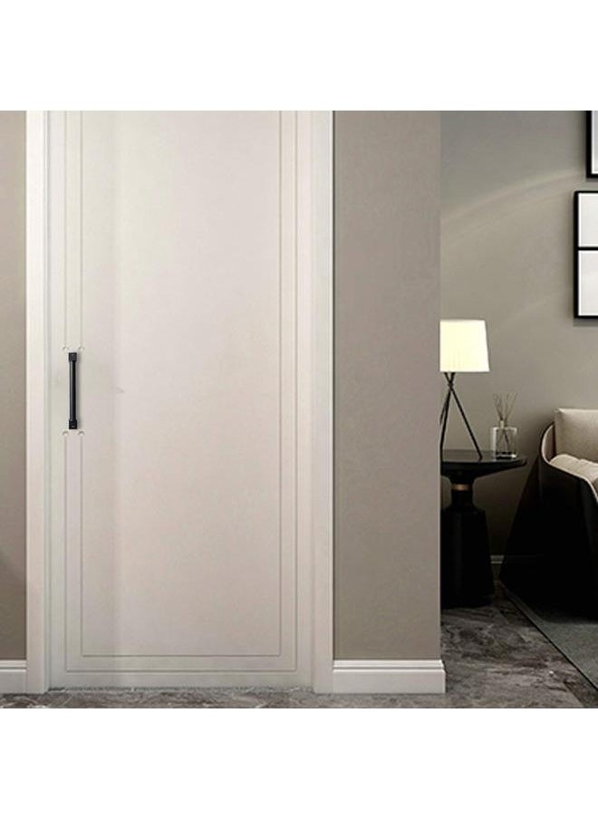 Generic Barn Door Handles,Black Gate Handle Set (Pack of 2), Door Pull Handle for Sliding Barn Door Gate Cabinet Closet Drawer-229mm  - Image 5