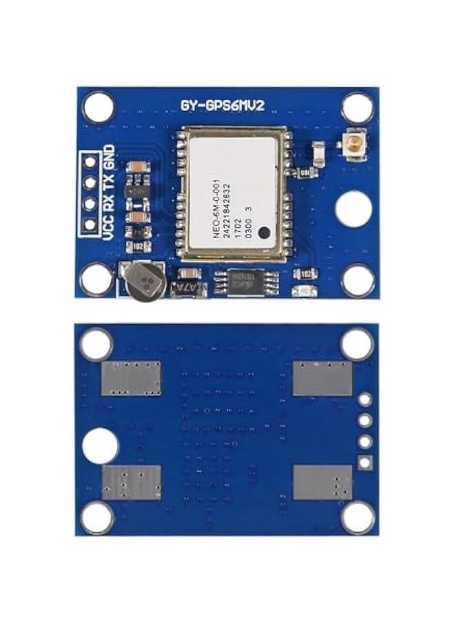 Arabest - 2PCS GY-NEO6MV2 NEO-6M GPS Flight Controller Module 3V-5V with Super Strong Ceramic Antenna EEPROM APM 2.5 for for Arduino IOT Pi GPIO Flight Control - Image 1