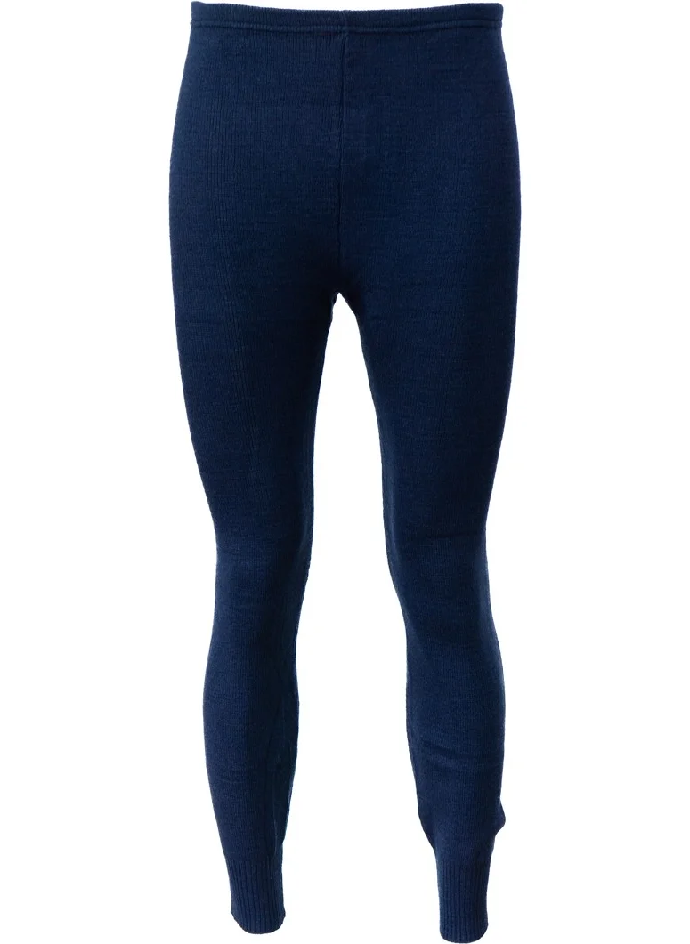 Oppland Men's Winter Wool Thermal Underwear Thick Knitted Solid Color Keeps Warm Comfortable Full Pattern