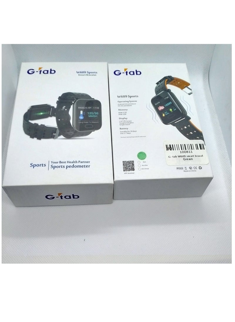 G-Tab W609 Sports G-tab smart bracelet - Green - Image 2