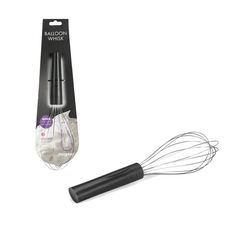 Magisso Magnetic Balloon Whisk Pulls Apart for Easy Cleaning and Securely Snaps Back Together