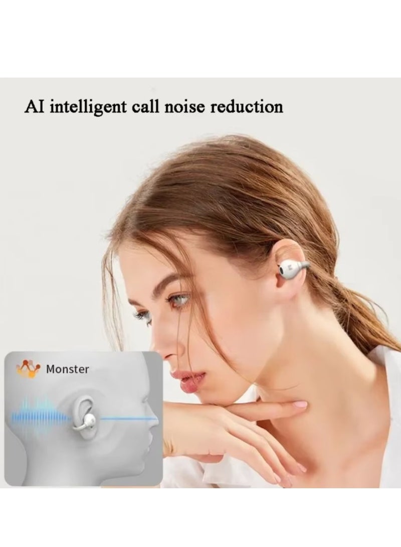 Monster Open Ear AC500 Bluetooth Earbuds New Wireless for Conduction Sports Headphones Waterproof Noise-cancelling With Mic Earpbuds  - Image 3