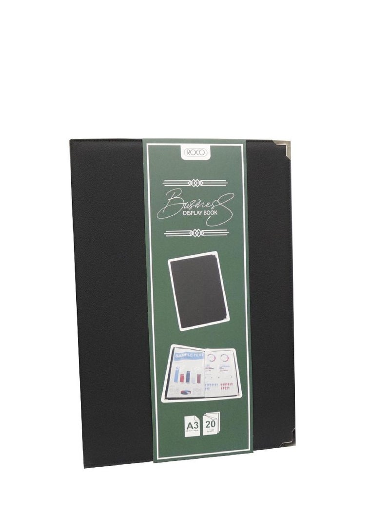 روكو كتاب عرض 20 جيبًا A3 - Image 1