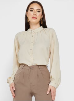 Classic Button Down Blouse
