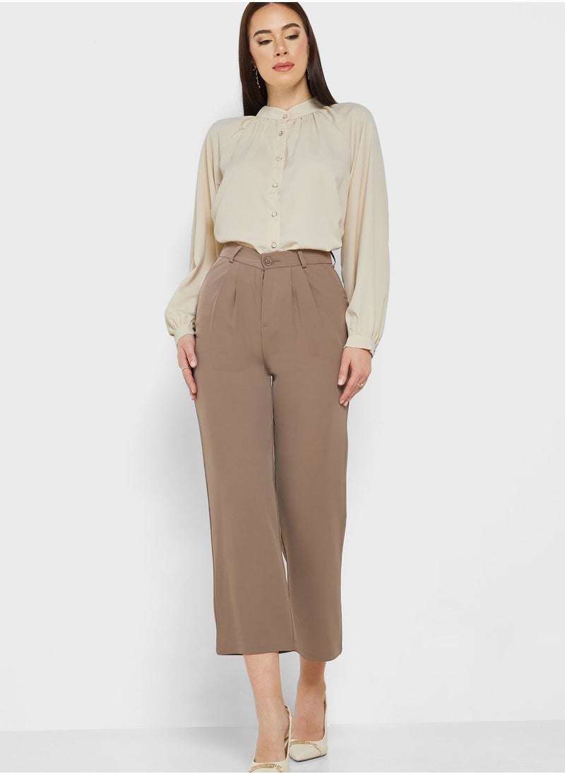 ELLA - Classic Button Down Blouse - Image 1